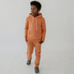 Baby/kid’s/youth Fleece-lined Kangaroo Hoodie | Orange Kid’s Pullover