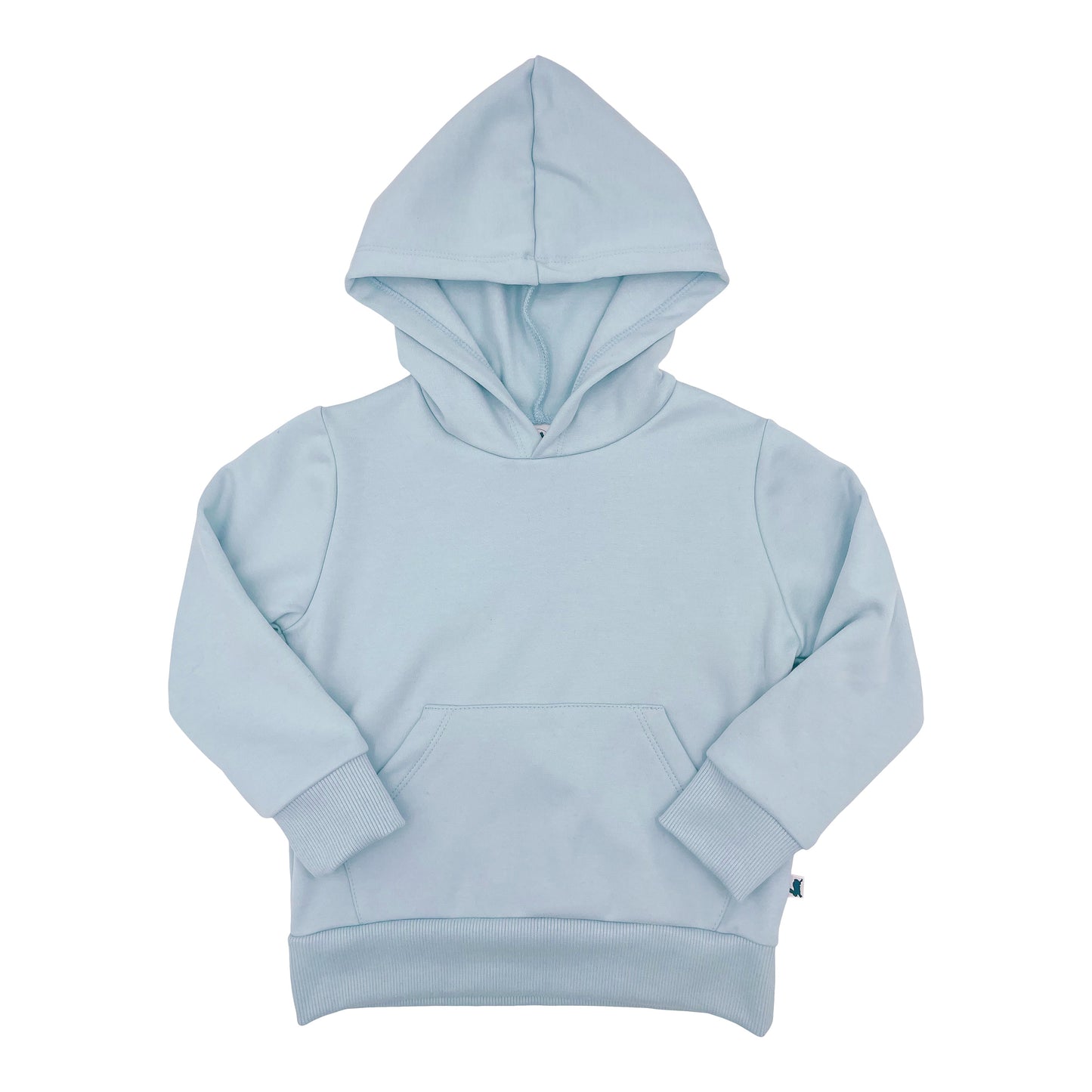 Powder Blue  Baby/Kid's/Youth Fleece-Lined Kangaroo Hoodie - Little &  Lively