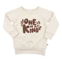 Baby/Kid's/Youth Fleece-Lined 'One of a Kind' Pullover | Cream
