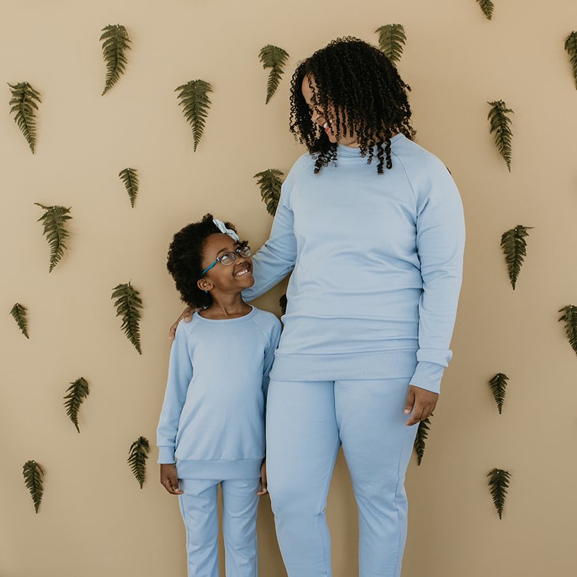 Baby/Kid's/Youth Fleece-Lined Pullover | Powder Blue