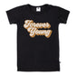 Baby/kid’s/youth ’forever Young’ Slim-fit T-shirt | Black Kid’s Bamboo/cotton 1