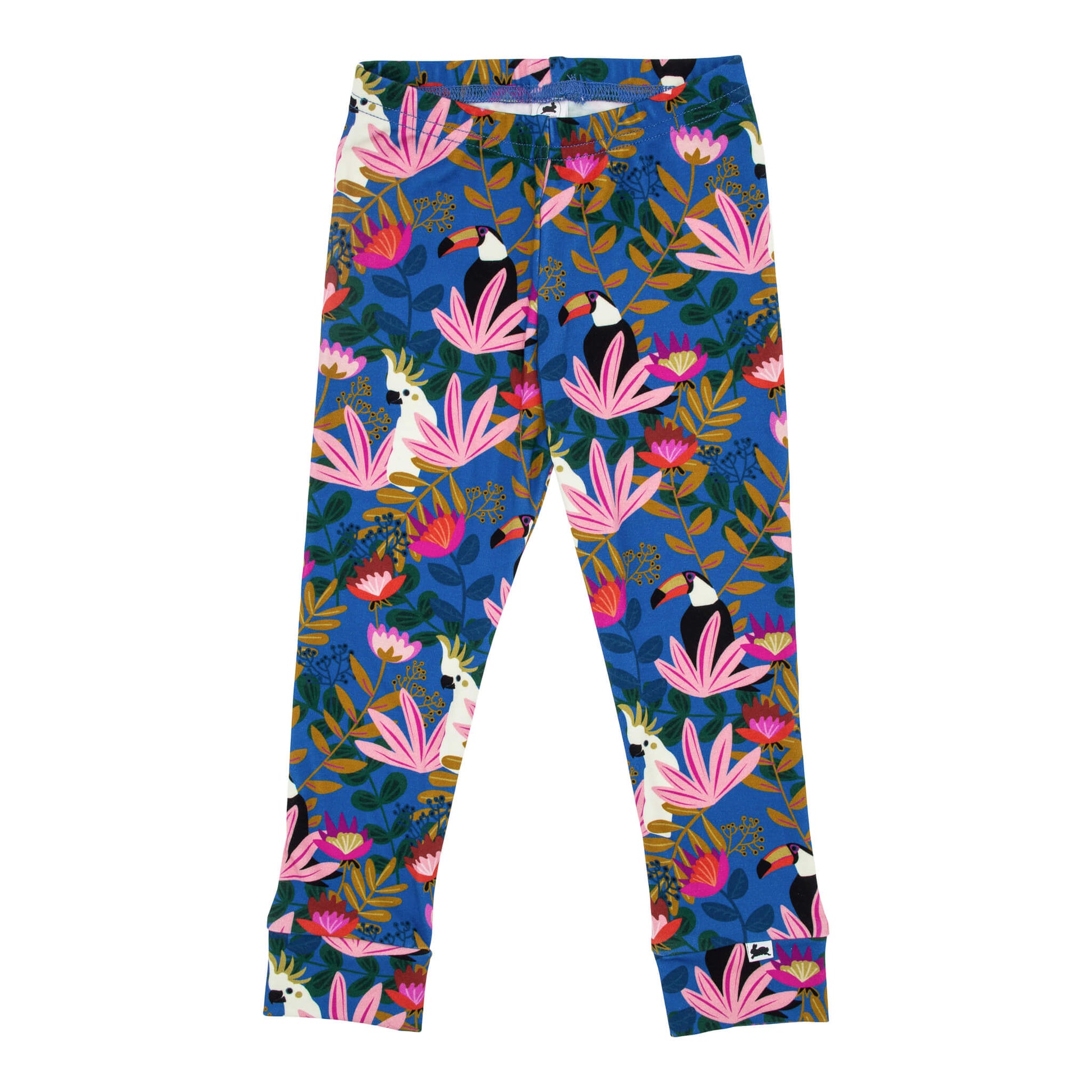 Athletic Legging Light Pink With Printed Flowers – Lively Kids