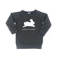 Baby/kid’s/youth ’little & Lively’ Pullover | Charcoal Kid’s Bamboo/cotton 1