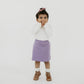 Baby/kid’s/youth Mini Skirt | Violet Bamboo/cotton 2
