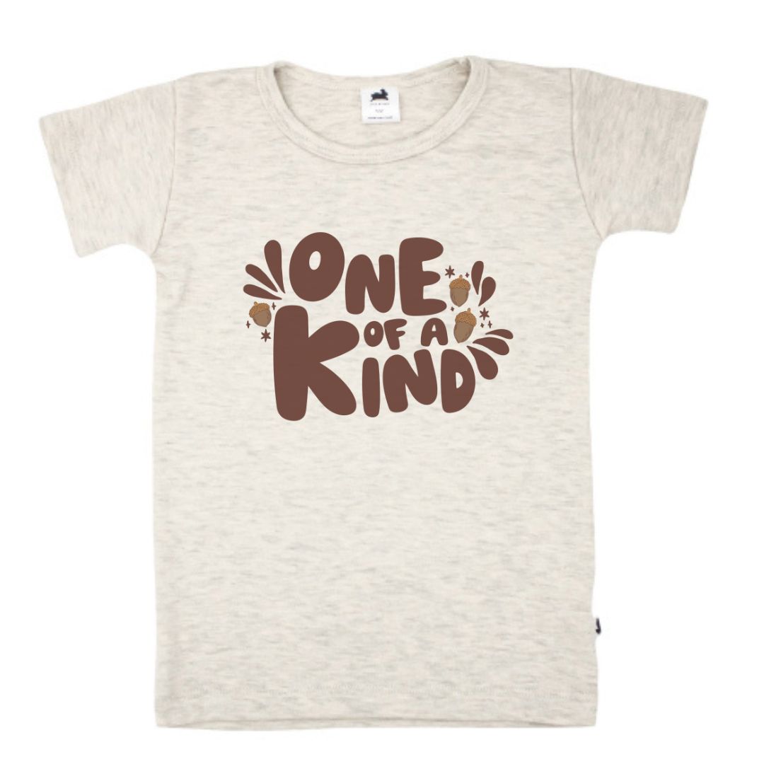 Baby/Kid's/Youth 'One of a Kind' Slim-Fit T-Shirt | Ash