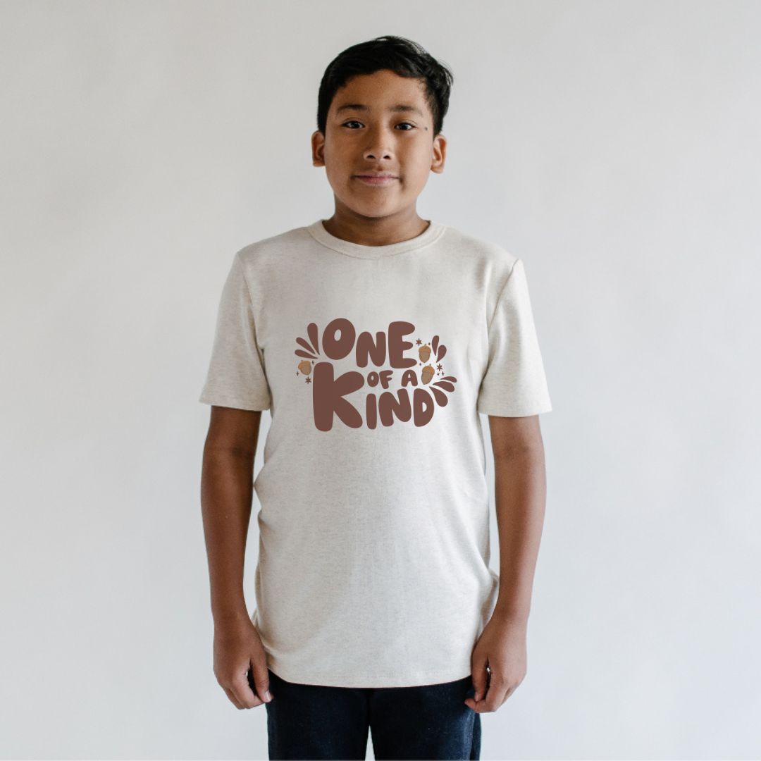 Baby/Kid's/Youth 'One of a Kind' Slim-Fit T-Shirt | Ash