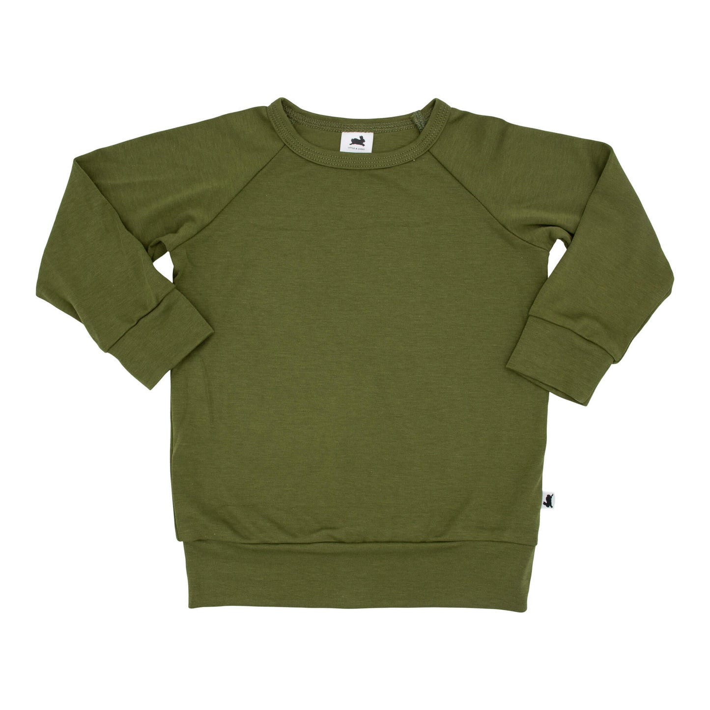 Baby/kid’s/youth Pullover | Olive Kid’s Bamboo/cotton 1