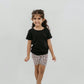 Baby/kid’s/youth T-shirt | Black | Slim Fit Kid’s Bamboo/cotton 3