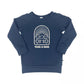 Baby/kid’s/youth ’take a Hike’ Pullover | Navy Kid’s Bamboo/cotton 1
