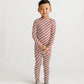 Kid’s/youth Pajama Set | Candy Cane Bamboo/cotton 1