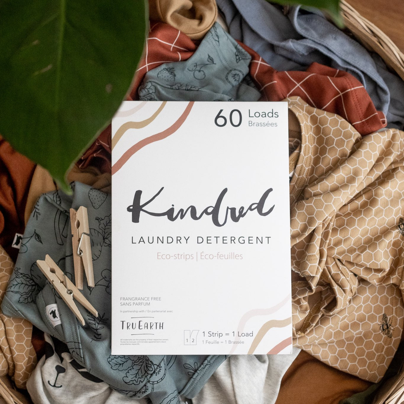 Kindred Laundry Detergent | Eco-strips | 60 Load Pack Other Bamboo/cotton 4