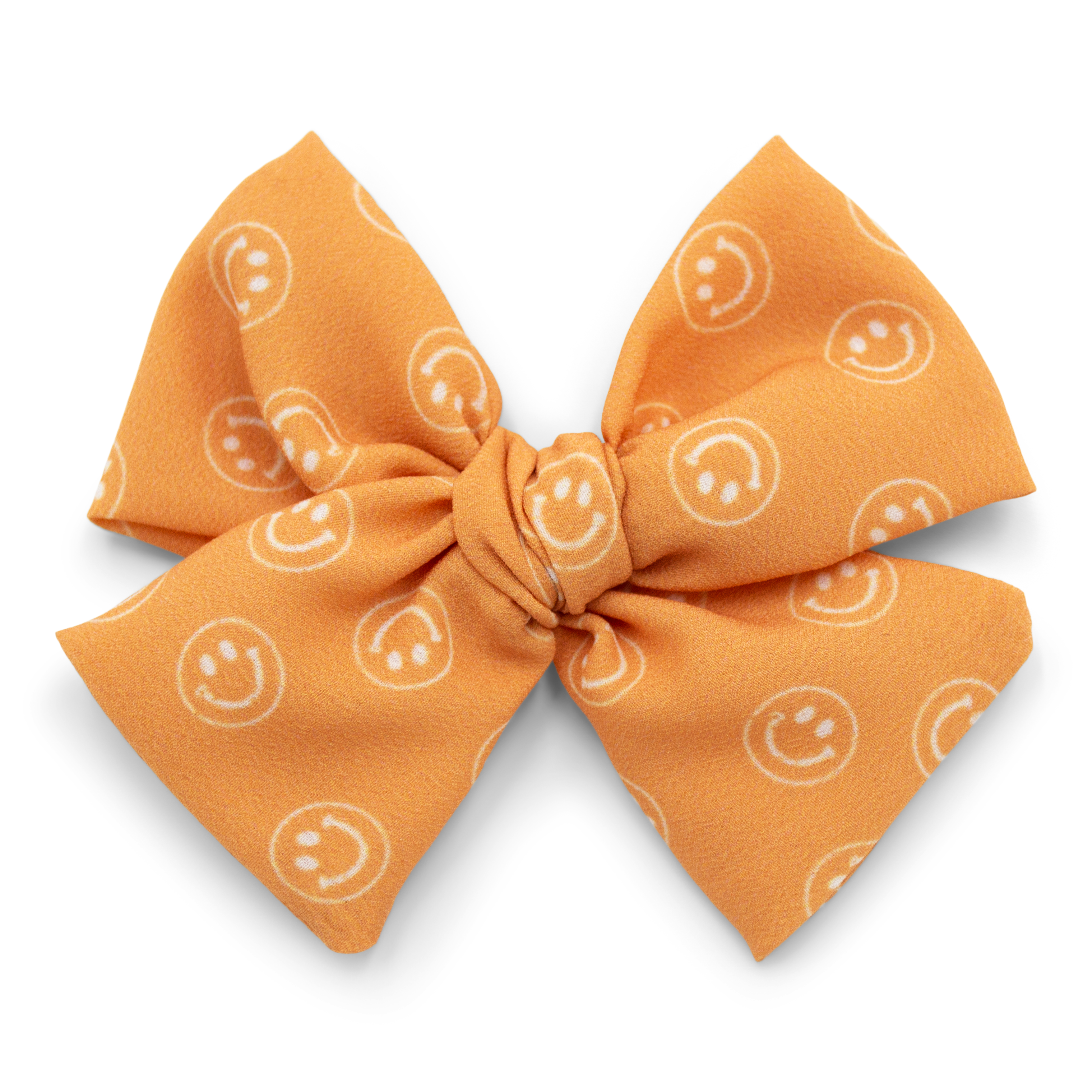 Orange Smilies | Midi Bow
