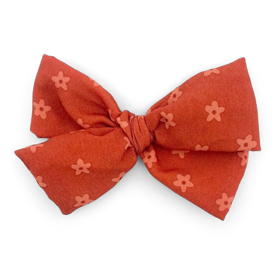 Simply Floral | Midi Bow Bamboo/cotton 1
