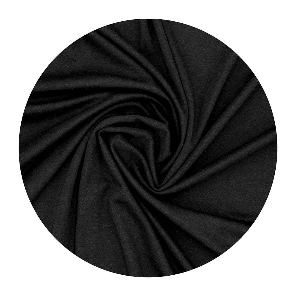 Women’s Flutter Sleeve Peplum Top | Black Ladies Top Bamboo/cotton 8