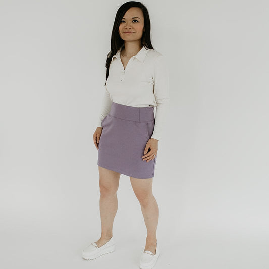 Women’s Mini Skirt | Violet Leggings Bamboo/cotton 2