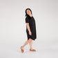 Women’s Winslow 2.0 Dress | Black Ladies Dress Bamboo/cotton 3